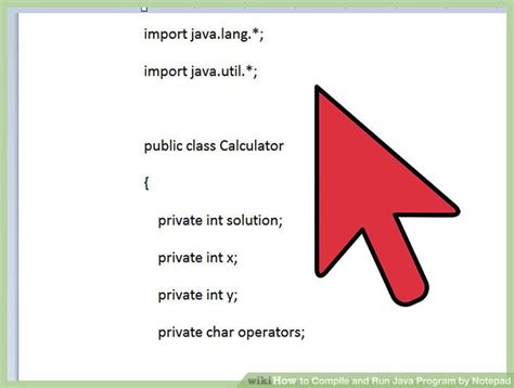 How To Compile And Run Java Program By Notepad 9 Steps