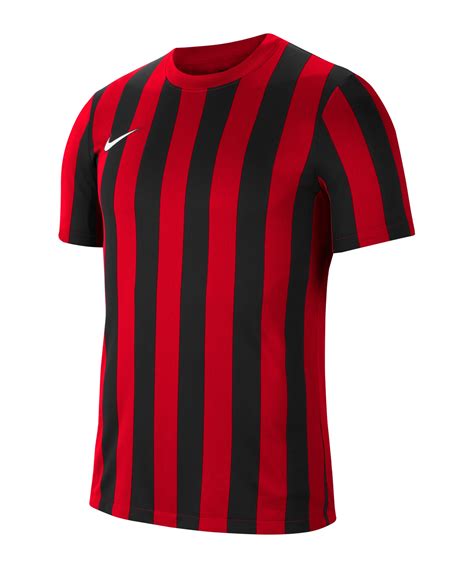 Nike Division IV Striped Trikot Kurzam Rot F658 Rot