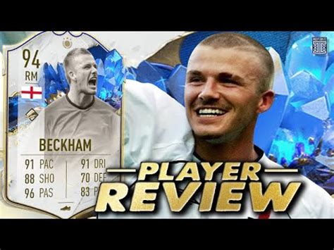 Toty Icon Beckham Sbc Player Review David Beckham Meta Fifa