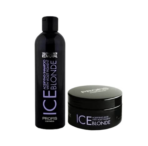 Profis ICE BLONDE sada šampón a maska pre blond vlasy Onhair sk