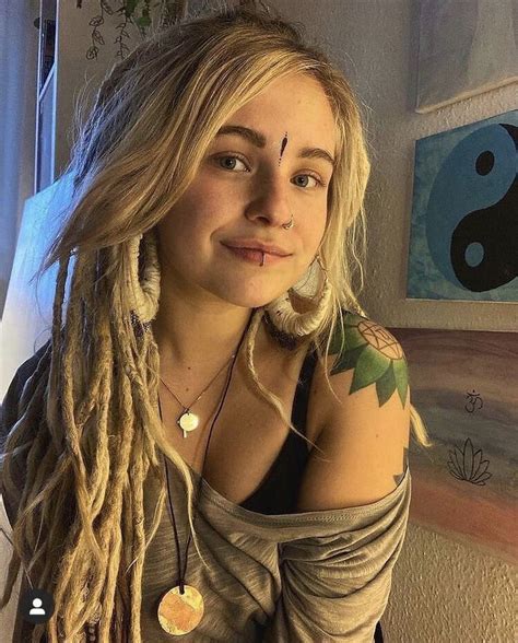 Blonde Dreadlocks Dreads Girl Women With Dreadlocks Dreads Styles