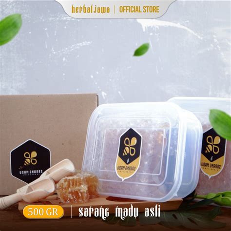 Jual Madu Sarang Epis Melifera Asli Murni Raw Honey Honeycomb Gr