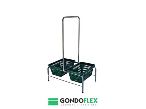 Cestinha Para Mercados Gondolas Curitiba GondoFlex