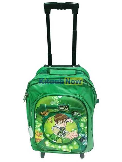 Medium Trolley School Bag Ben Kitaabnow