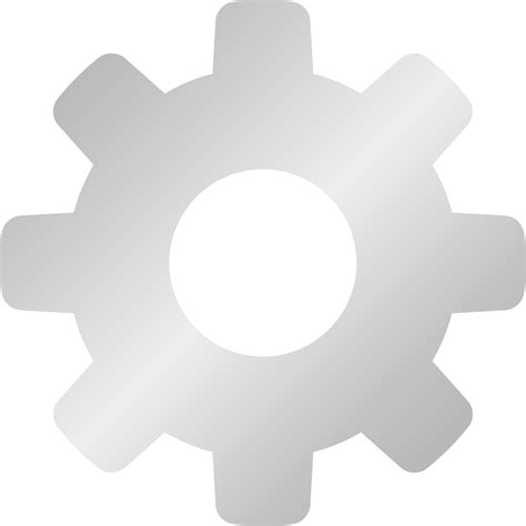 Silver Settings Icon 11947143 Png