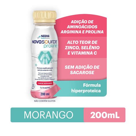 Novasource Proline Morango 200 Ml