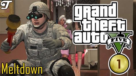 GTA 5 Meltdown 100 Gold Medal Grand Theft Auto V Gameplay