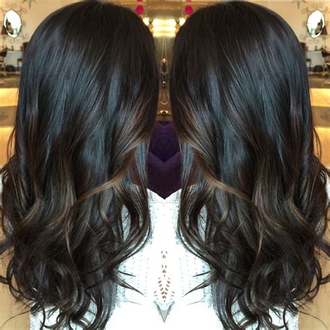 Black Hair with Caramel Highlights Ideas – Fashion Digger