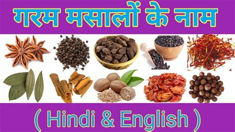 List Of Herbs Spices Names In English Hindi And Other 59 OFF