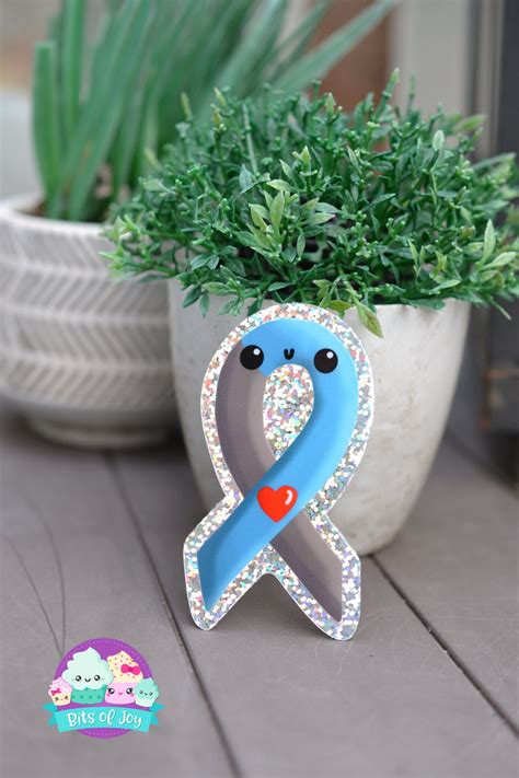 Type 1 Diabetes Awareness Ribbon Holographic Sticker – The Useless Pancreas