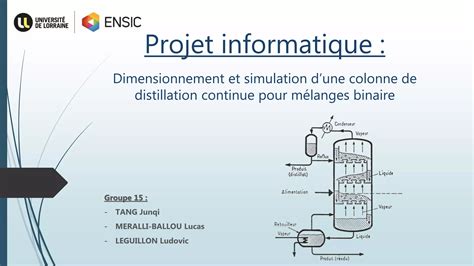 Projet Fortran Pr Dimensionnement Et Simulation D Une Colonne De