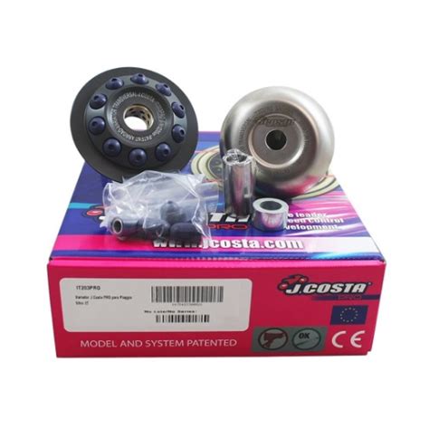 JCosta Variator Kit For 50cc 2 Stroke Piaggio Vespa Scooters