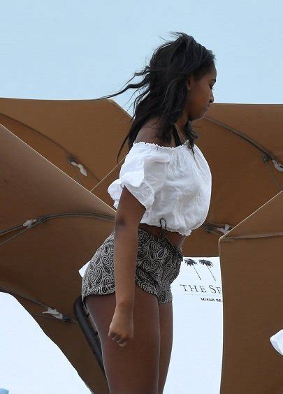 Photos Sasha Obama S Clate En Bikini Miami Plus Sexy Que