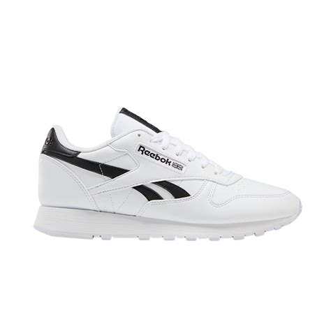 Reebok Classic Leather Vegan - White/ Black/ White - Hemley Store Australia