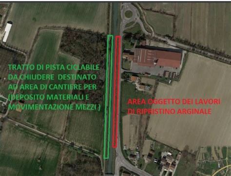 Pista Ciclabile Di Via Taglio Da Luned Chiuso Un Tratto Tra Il