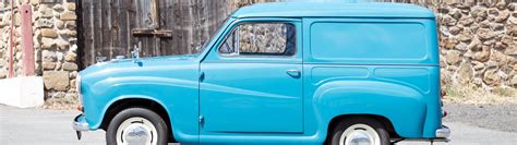 Download Wallpaper Van 1956 Austin A35 Van Vintage Section Other In