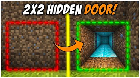 Easy 2x2 Flush Piston Door Tutorial Minecraft Java And Bedrock 120