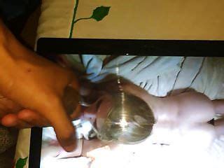 Cum Tribute To Hot Blonde Hotntubes