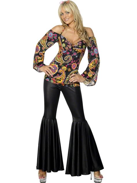 Adult 60s Hippie Costume 30442 Fancy Dress Ball