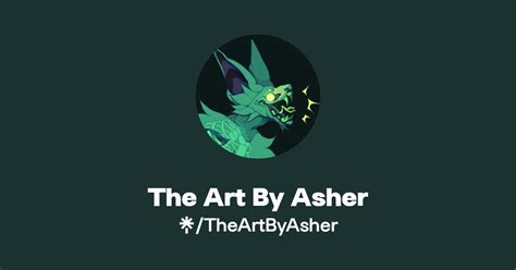 The Art By Asher Twitter Instagram Linktree