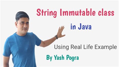 Immutable String In Java Immutable Class In Java With Example Youtube