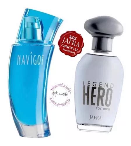 Jafra Navigo Homme Legend Hero Fragancia Para Caballero Env O Gratis