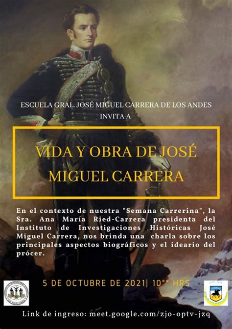 Andes on line Invitan a charla online sobre la vida y obra del prócer