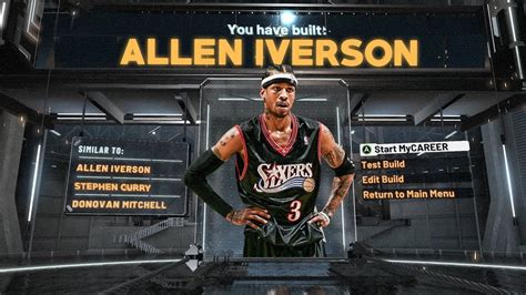 NBA 2K20 ALLEN IVERSON BUILD SPEEDBOOSTING TWO WAY SCORING MACHINE