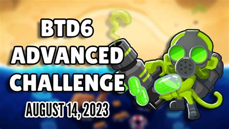 BTD6 Advanced Challenge DDT Madness 4 August 14 2023 YouTube