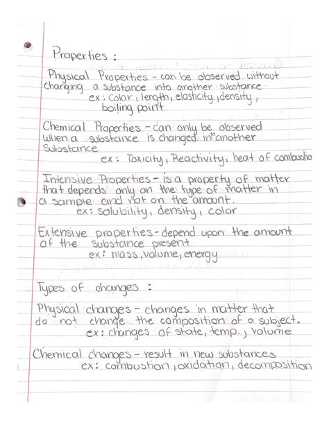 Properties Of Chemistry Chm1045 Studocu