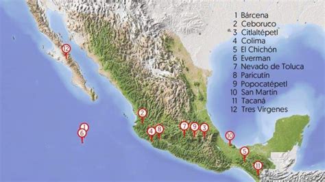 Zonas De Riesgo VolcÁnico Y SÍsmico En El Mundo Y En MÉxico En