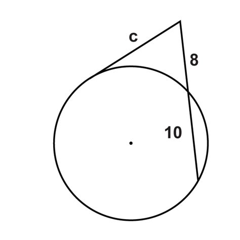 Segments From Secants And Tangents Read Geometry Ck 12 Foundation