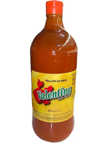 Valentina Salsa Picante Mexican Hot Sauce Fl Oz Garcia Plaza Bakery