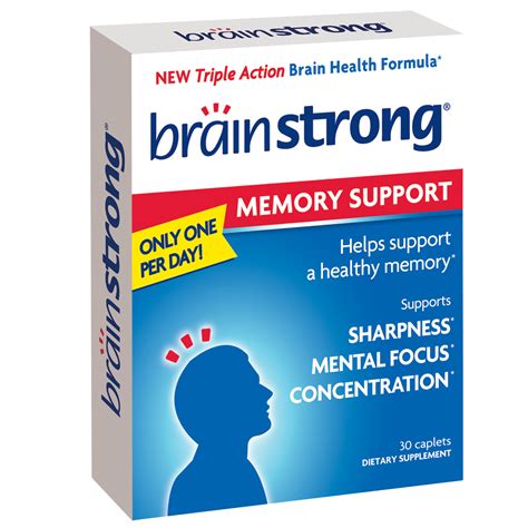 Brainstrong® 30 Ct Memory Support Dietary Supplement With Ginkgo Biloba