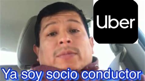 YA SOY SOCIO CONDUCTOR DE UBER YouTube