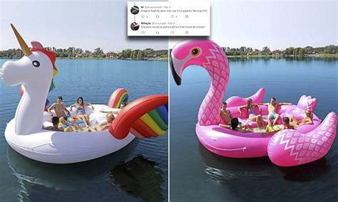 Pool Floats New Instagram Favourites Fit Six But They Cost £106 Daily Mail Online