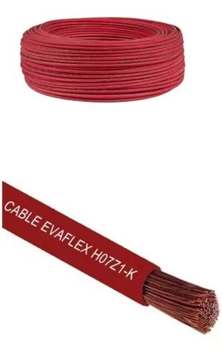 Cable Eva Flex 1 5mm Rojo Libre De Halógeno 100 Mts Certific Cuotas