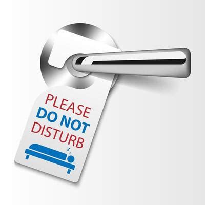 Do Not Disturb Sign Concept Vector Art Icons And Graphics For Free