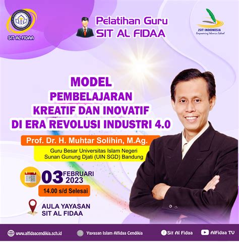 Tranning Model Pembelajaran Kreatif Dan Inovatif Di Era Digital