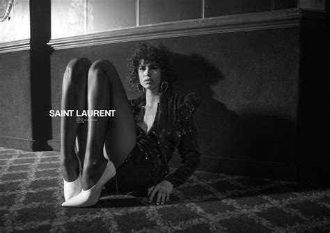 Saint Laurent Fall Ad Campaign With Mica Arga Araz