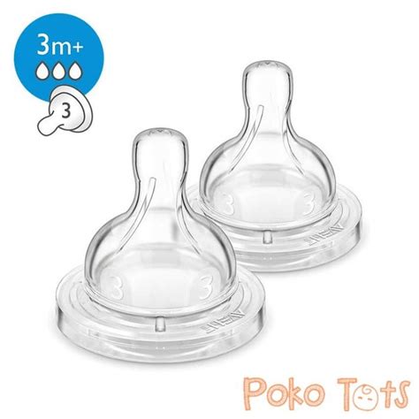 Jual Avent Classic Medium Flow Teats 3m Isi 2 Nipple Dot Di Lapak Poko