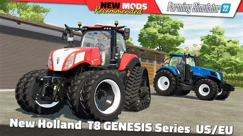 Fs22 New Holland T8 Genesis Series Useu Update Farming Simulator