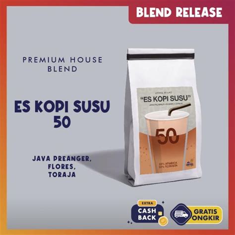 Jual TERMURAH Kopi House Blend 200g Es Kopi Susu Espresso Arabika