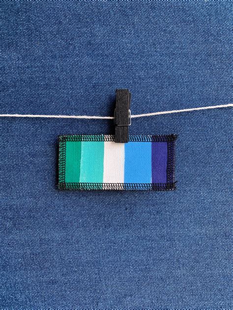 Gay Mlm Flag Patch Etsy