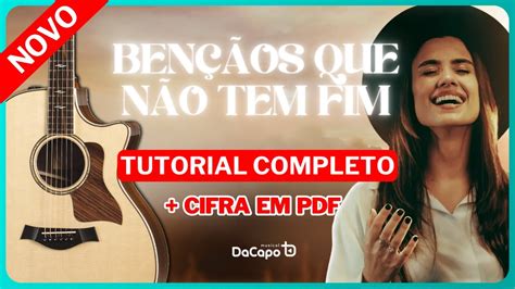 Bênçãos que não tem fim Isadora Pompeo Simplificado no Violão YouTube