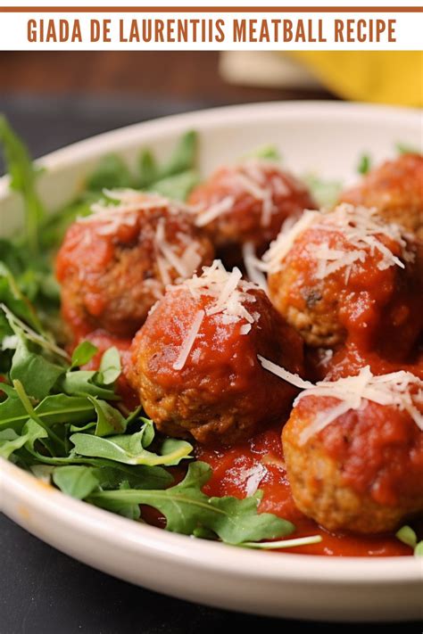 Giada De Laurentiis Meatball Recipe Easy Kitchen Guide