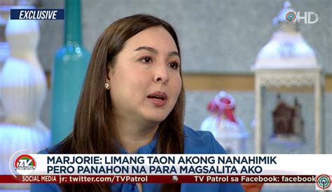 Watch Marjorie Barretto ‘tell All Interview On Tv Patrol Starmometer