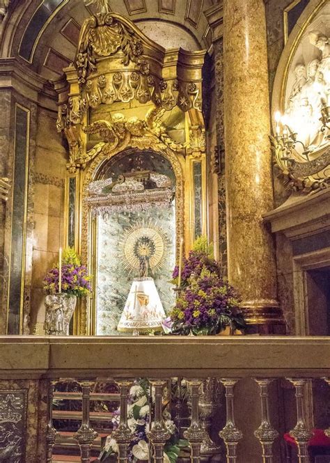 Interior Of The Basilica Of The Virgen Del Pilar Zaragoza Aragon