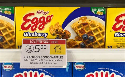 Kellogg’s Eggo Waffles Are As Low As 2 Per Box This Week At Publix Iheartpublix