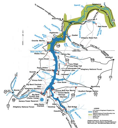 Allegheny River Map